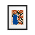 Tropical flower pot Framed Art Print Gallery Image 5