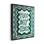 Tuesday-Blues Framed Canvas Print Gallery Image 2