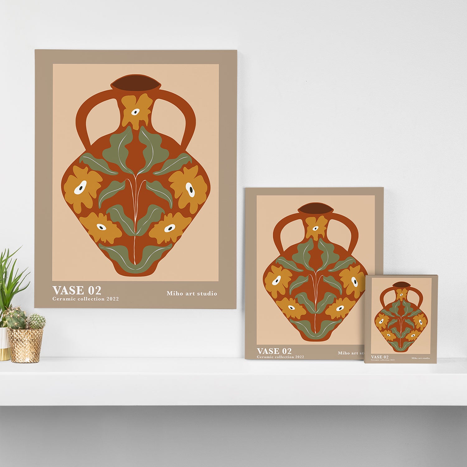 Vase 2 Canvas Print Gallery Image 3