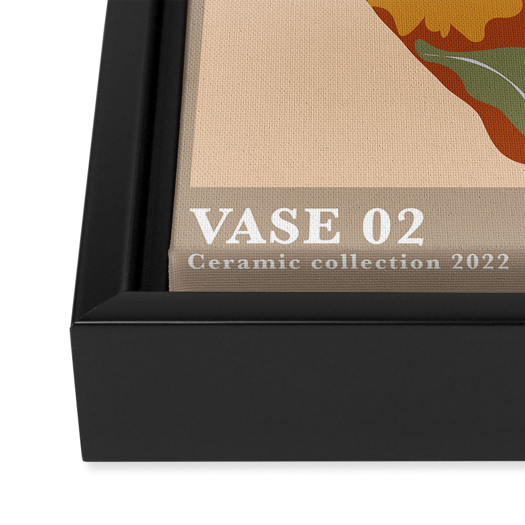 Vase 2 Framed Canvas Print Gallery Image 3