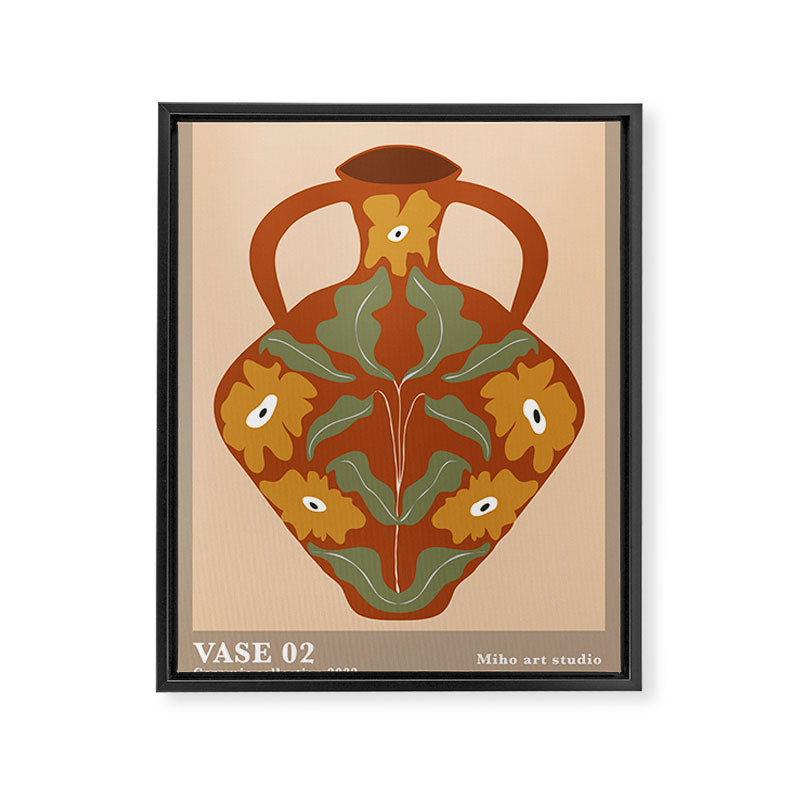 Vase 2 Framed Canvas Print Gallery Image 8