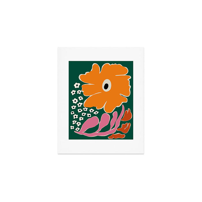Vibrant bold tropical  Art Print Gallery Image 1