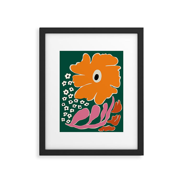 Vibrant bold tropical  Framed Art Print Gallery Image 1
