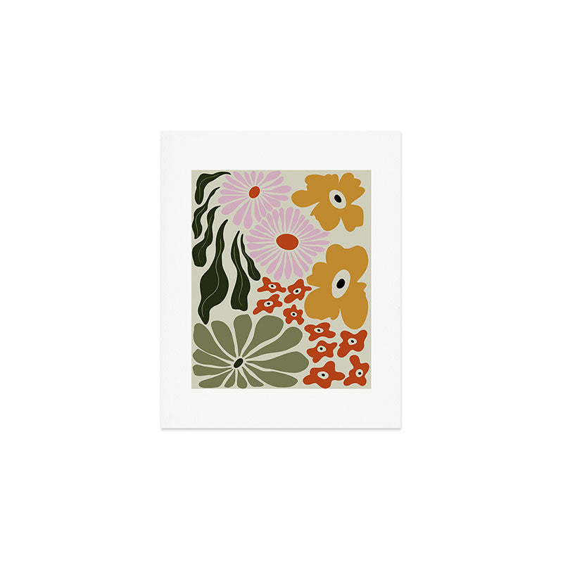 Vintage Floral Dreamscape Art Print Gallery Image 1