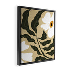 White daisy  Framed Canvas Print Gallery Image 2