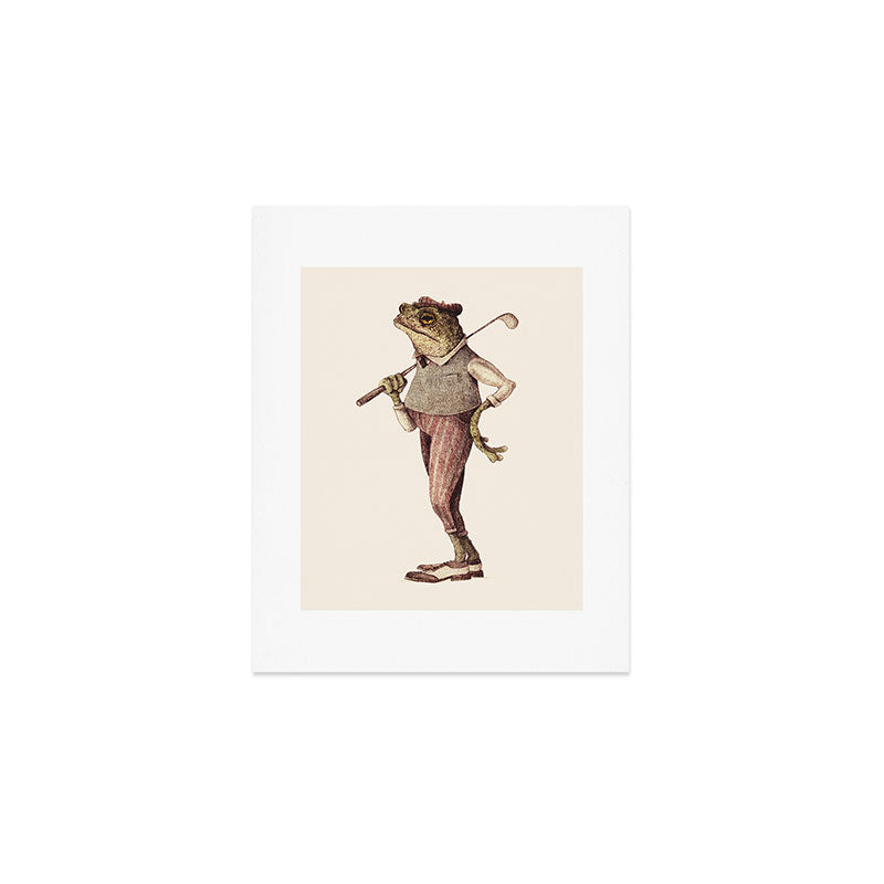 Frog Swing II Art Print Gallery Image 1