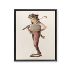 Frog Swing II Framed Canvas Print Gallery Image 6