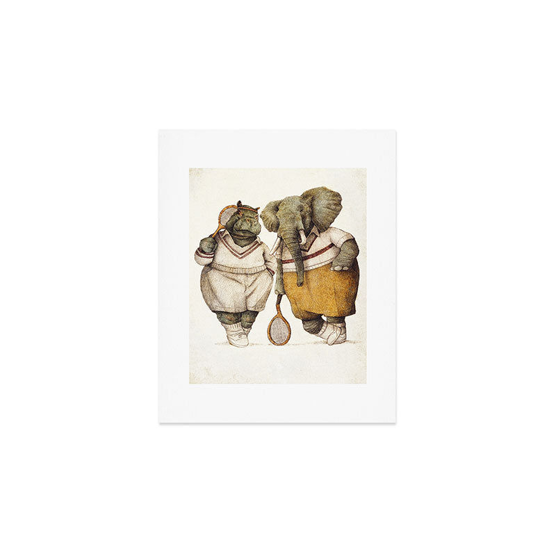Gentlemen of the Court Art Print Gallery Image 1