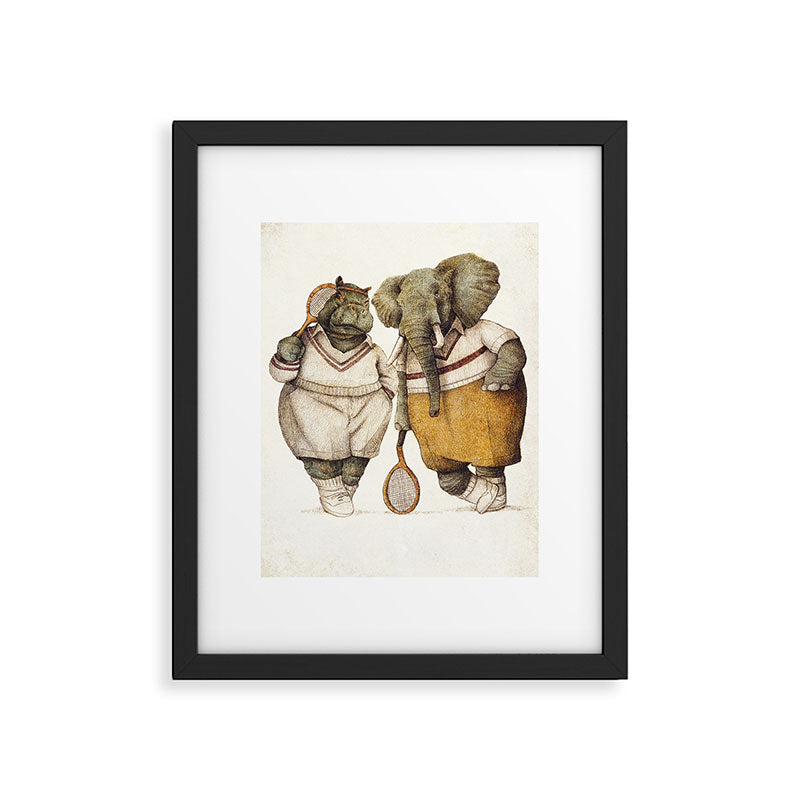 Gentlemen of the Court Framed Art Print Gallery Image 5