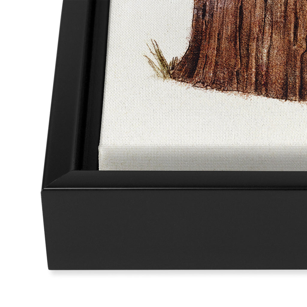 Playtime II Framed Canvas Print Gallery Image 3