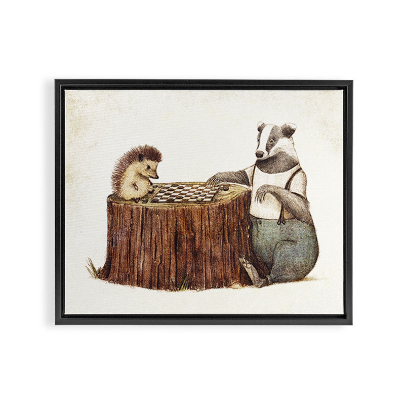 Playtime II Framed Canvas Print Gallery Image 12