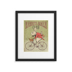 Rabbits Biker Club Framed Art Print Gallery Image 5