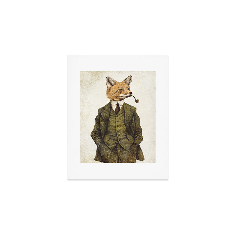 The Fox Art Print Gallery Image 1