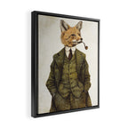 The Fox Framed Canvas Print Gallery Image 2