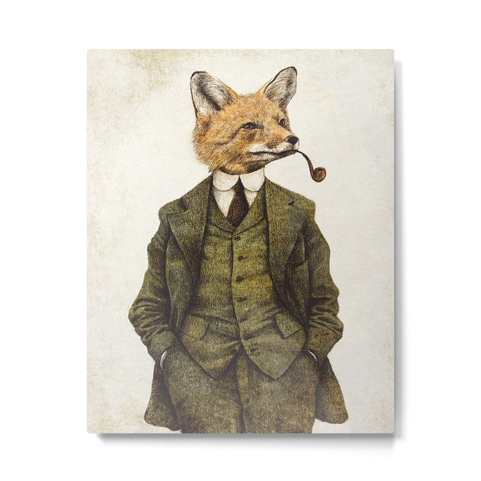 The Fox Metal Print Gallery Image 1