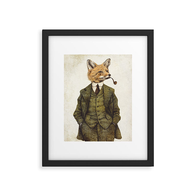 The Fox Framed Art Print Gallery Image 4