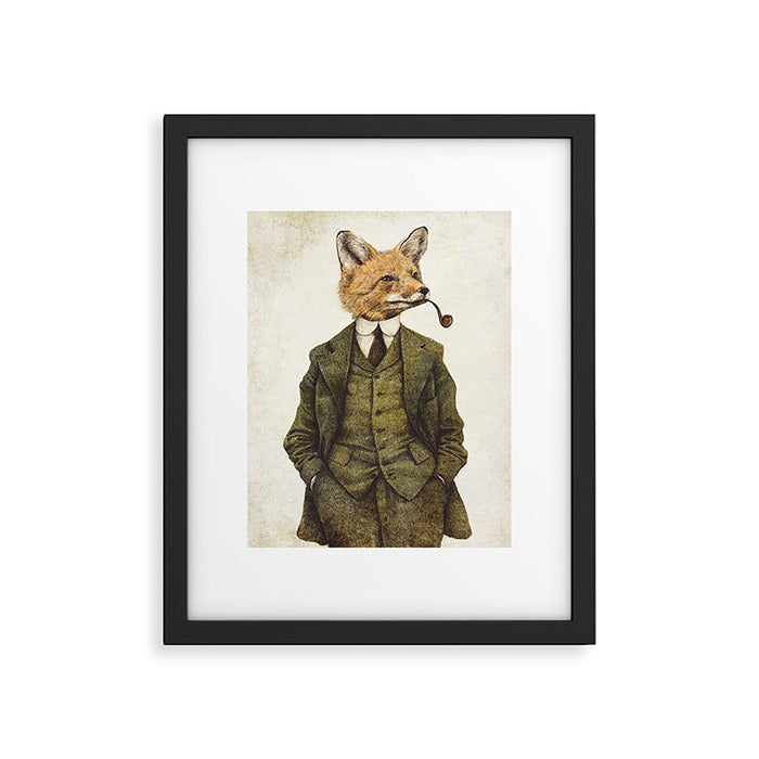 The Fox Framed Art Print Gallery Image 1