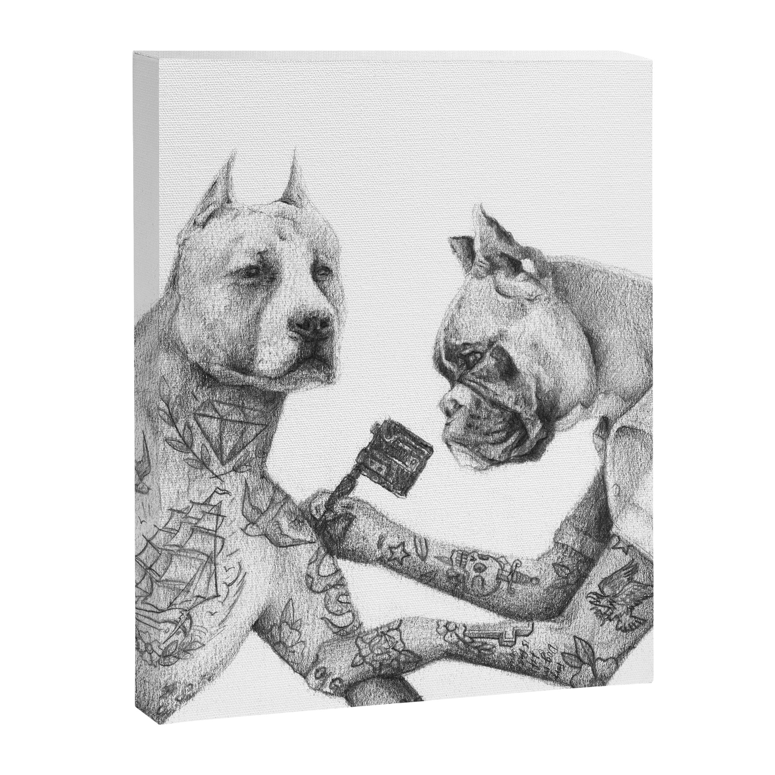 The Tattooist Canvas Print Gallery Image 6
