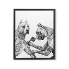 The Tattooist Framed Canvas Print Gallery Image 6