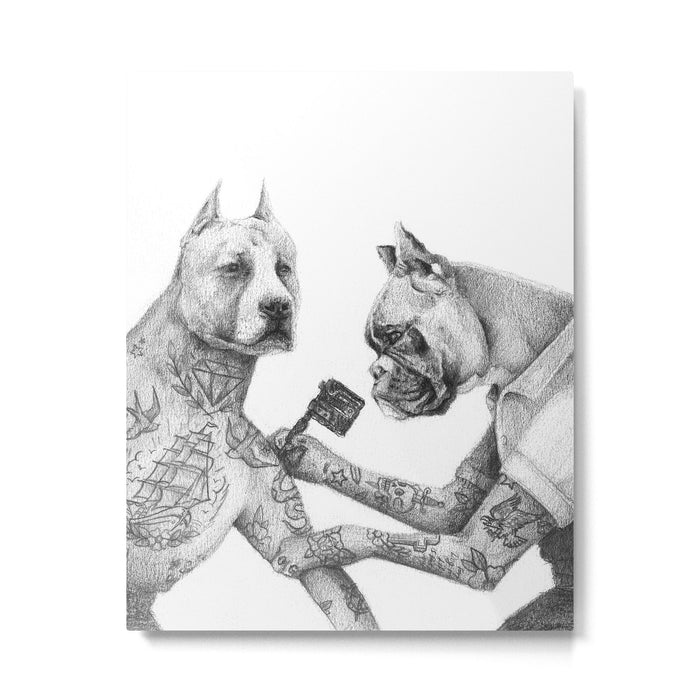 The Tattooist Metal Print Gallery Image 1