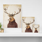 Thinking Wild Canvas Print Gallery Image 3