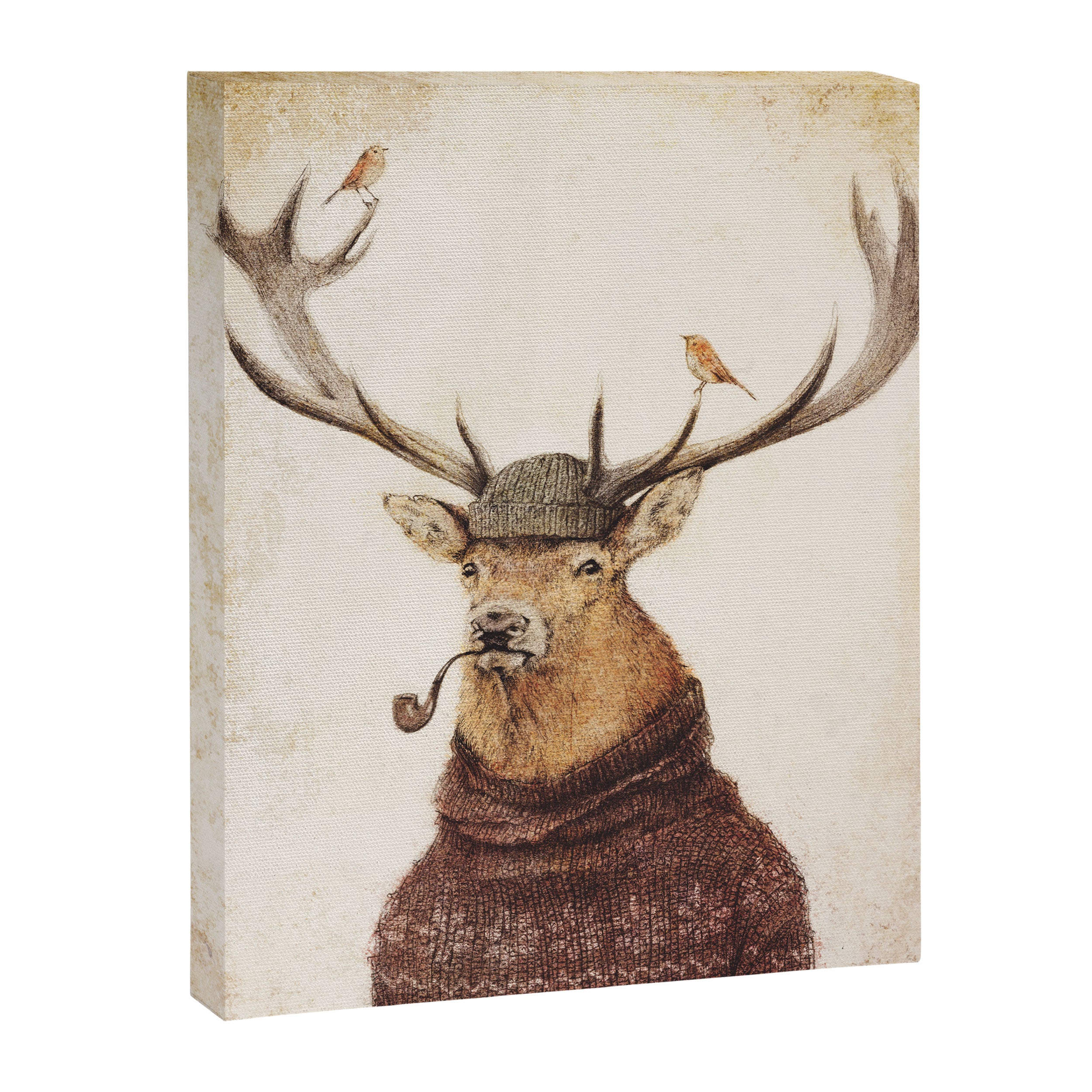 Thinking Wild Canvas Print Gallery Image 3