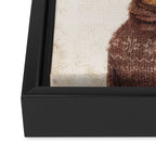 Thinking Wild Framed Canvas Print Gallery Image 3