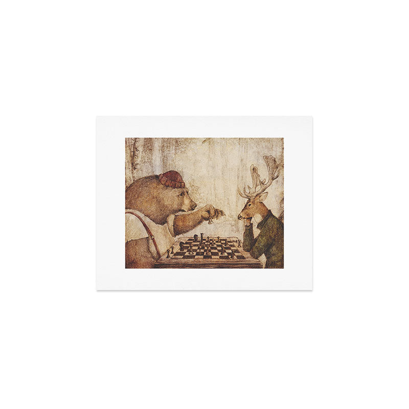 Wild Chess Art Print Gallery Image 1