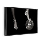 Disco Lies Framed Canvas Print Gallery Image 2