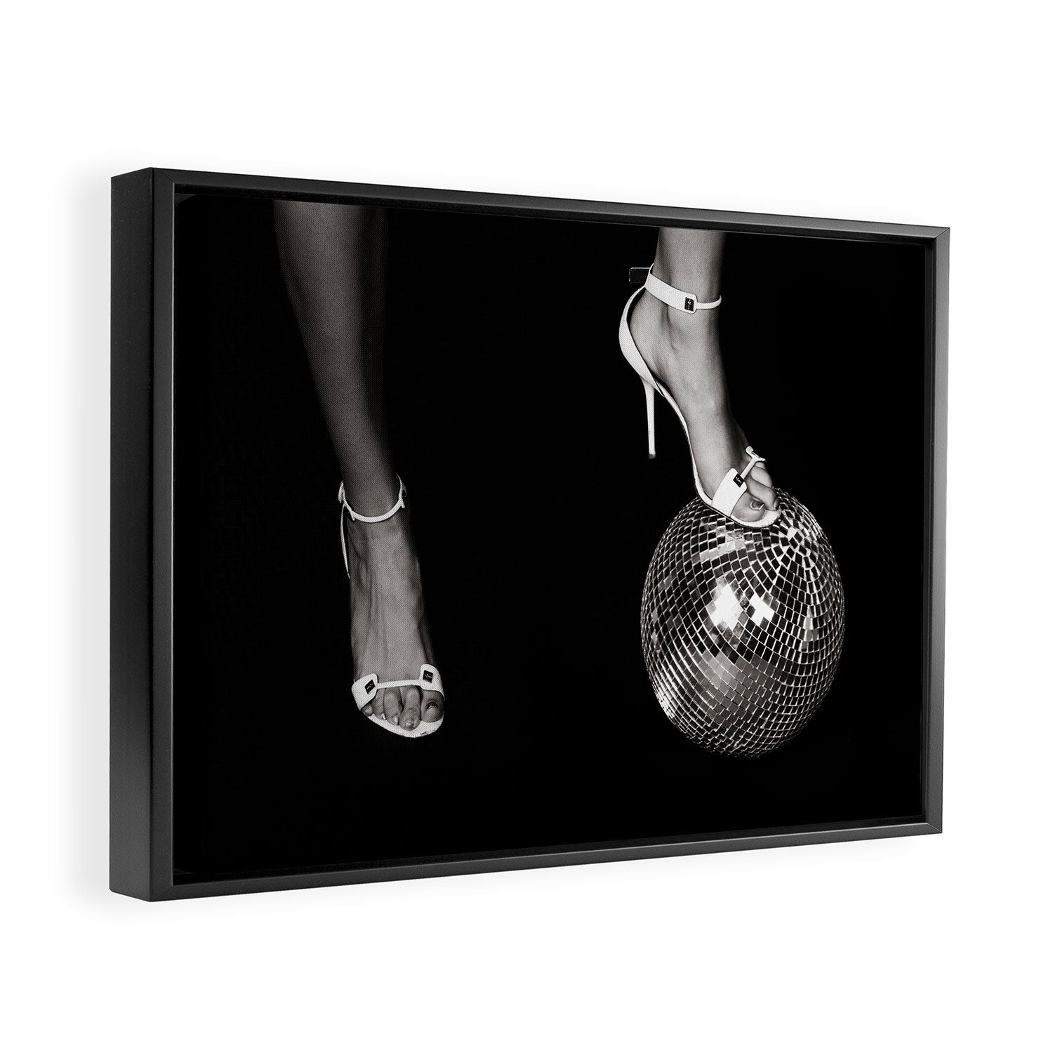 Disco Lies Framed Canvas Print Gallery Image 2