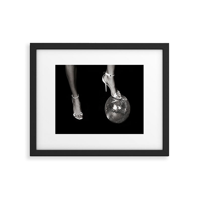 Disco Lies Framed Art Print