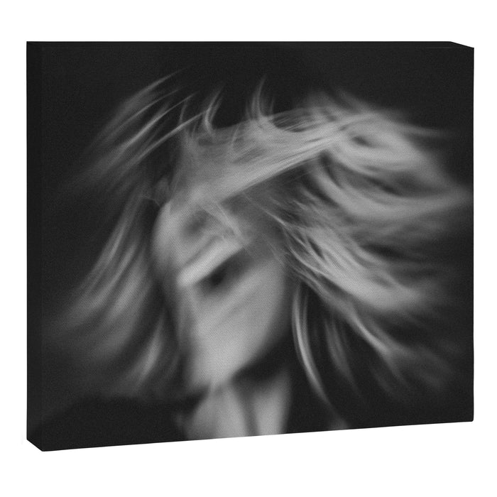 SelfPortrait BW Canvas Print Gallery Image 1