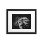 SelfPortrait BW Framed Art Print Gallery Image 5