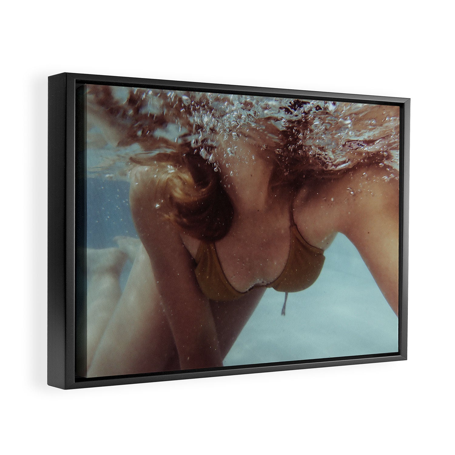 SelfPortrait Framed Canvas Print Gallery Image 2