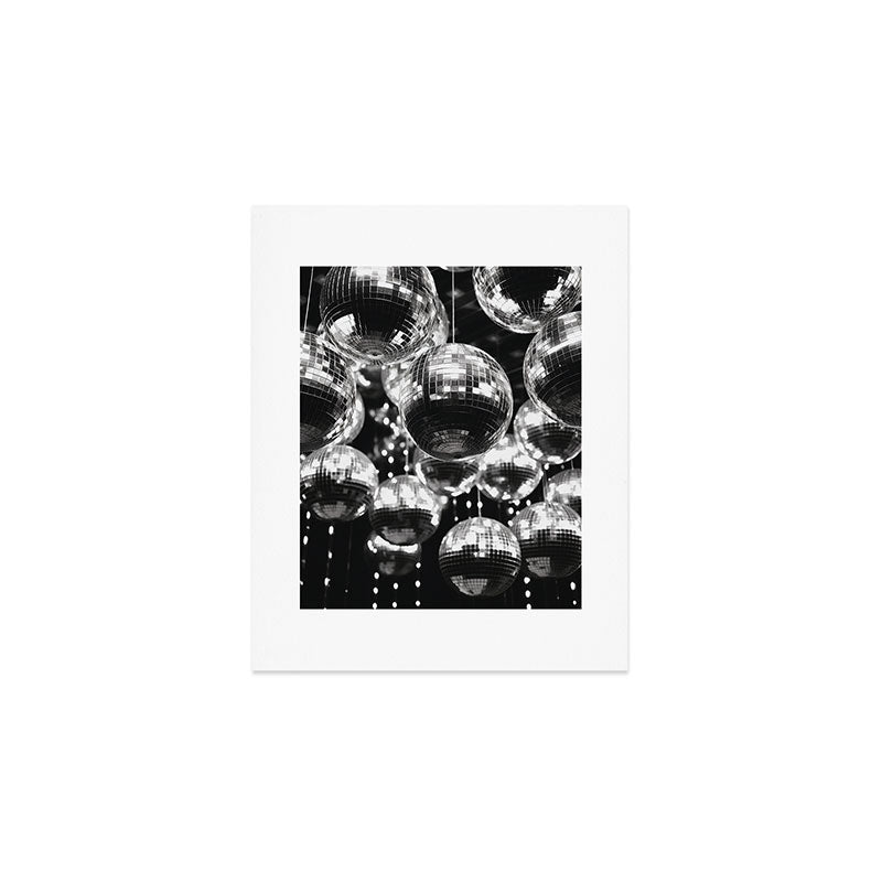 Shiny Disco Balls Art Print Gallery Image 1