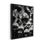Shiny Disco Balls Framed Canvas Print Gallery Image 2