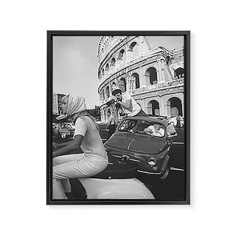 bella roma Framed Canvas Print Gallery Image 6