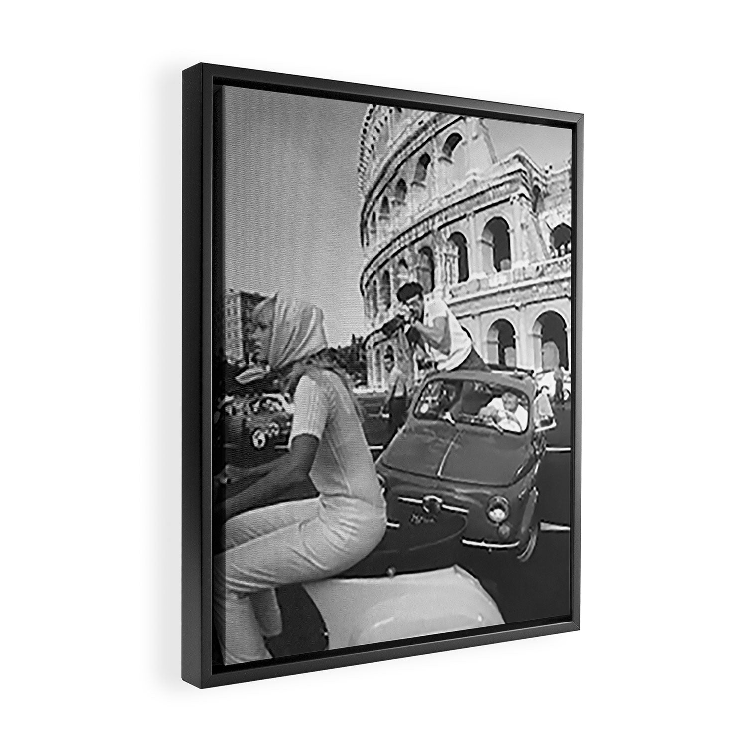 bella roma Framed Canvas Print Gallery Image 2