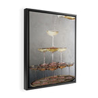 champagne supernova Framed Canvas Print Gallery Image 2