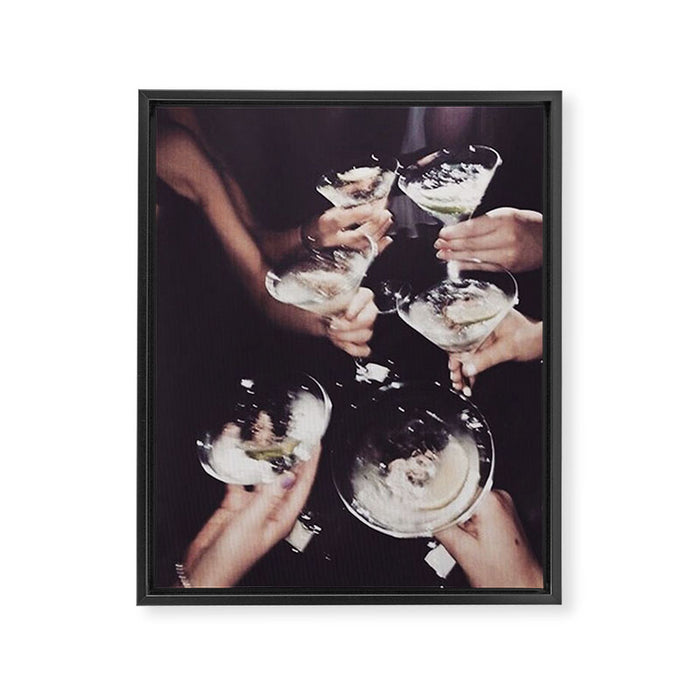 Shaken not Stirred Framed Canvas Print Gallery Image 1