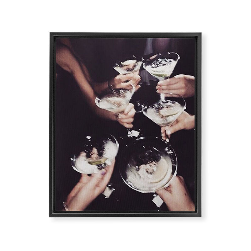 Shaken not Stirred Framed Canvas Print Gallery Image 6