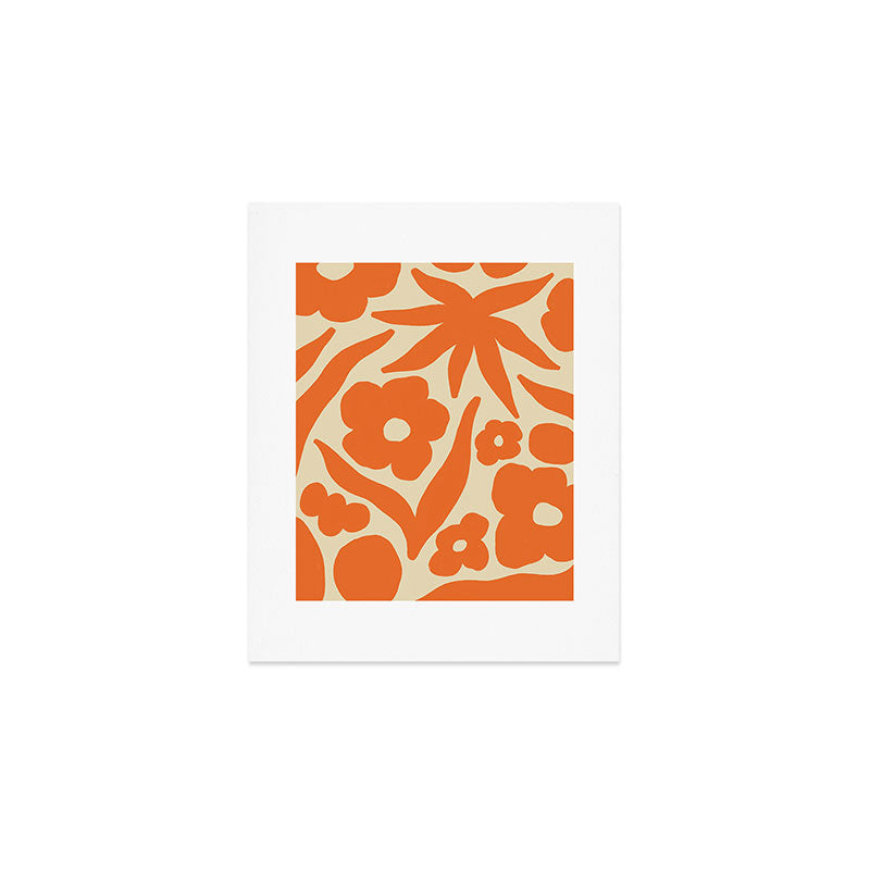 Floral eight Art Print Gallery Image 1