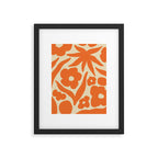 Floral eight Framed Art Print Gallery Image 5