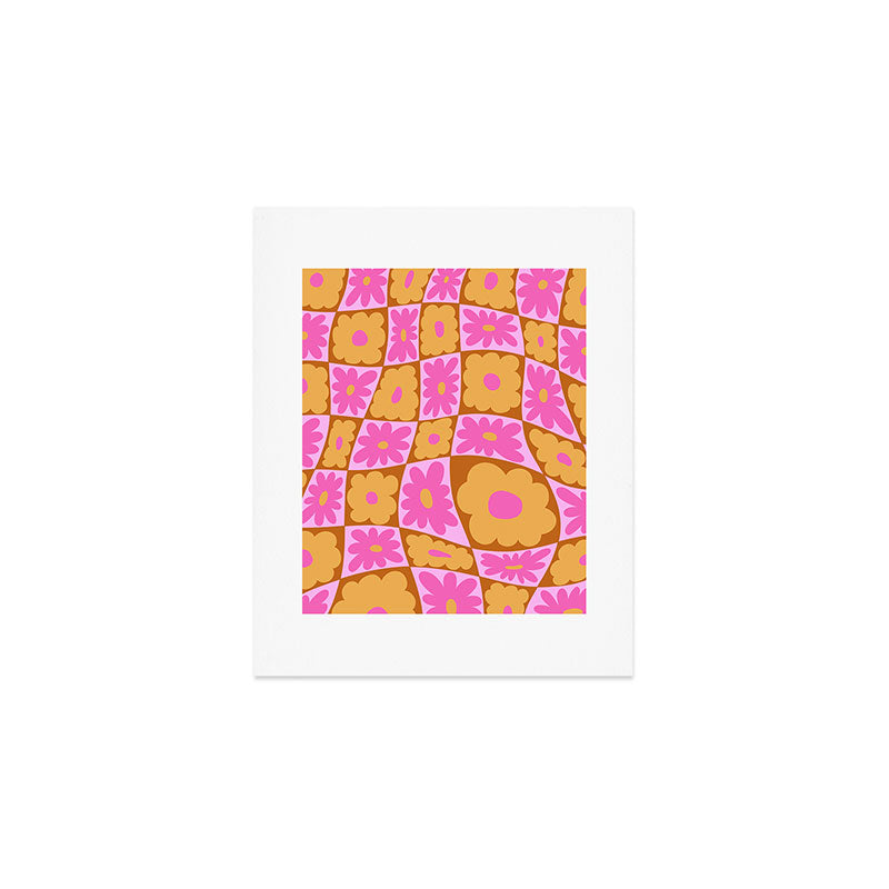 Floral nine Art Print Gallery Image 1