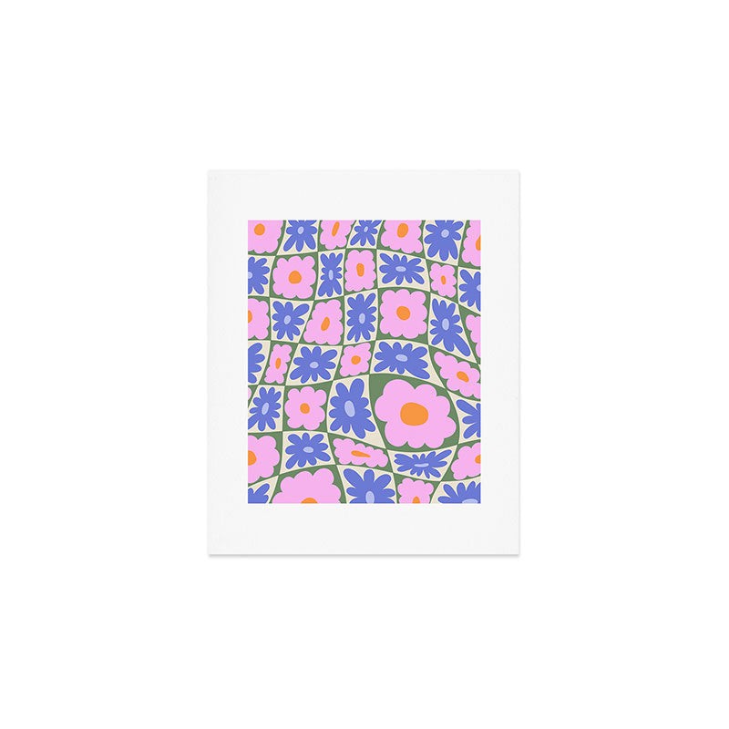 Floral seven Art Print Gallery Image 1