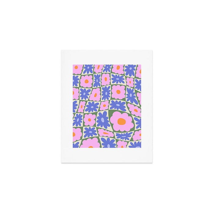 Floral seven Art Print Gallery Image 1