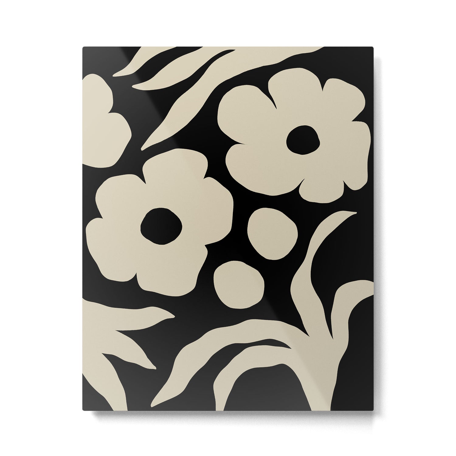 Floral six Metal Print Gallery Image 4