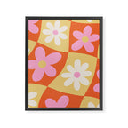 Floral thirteen Framed Canvas Print Gallery Image 6