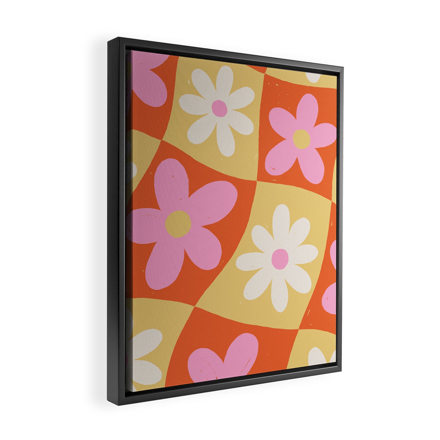 Floral thirteen Framed Canvas Print Gallery Image 2