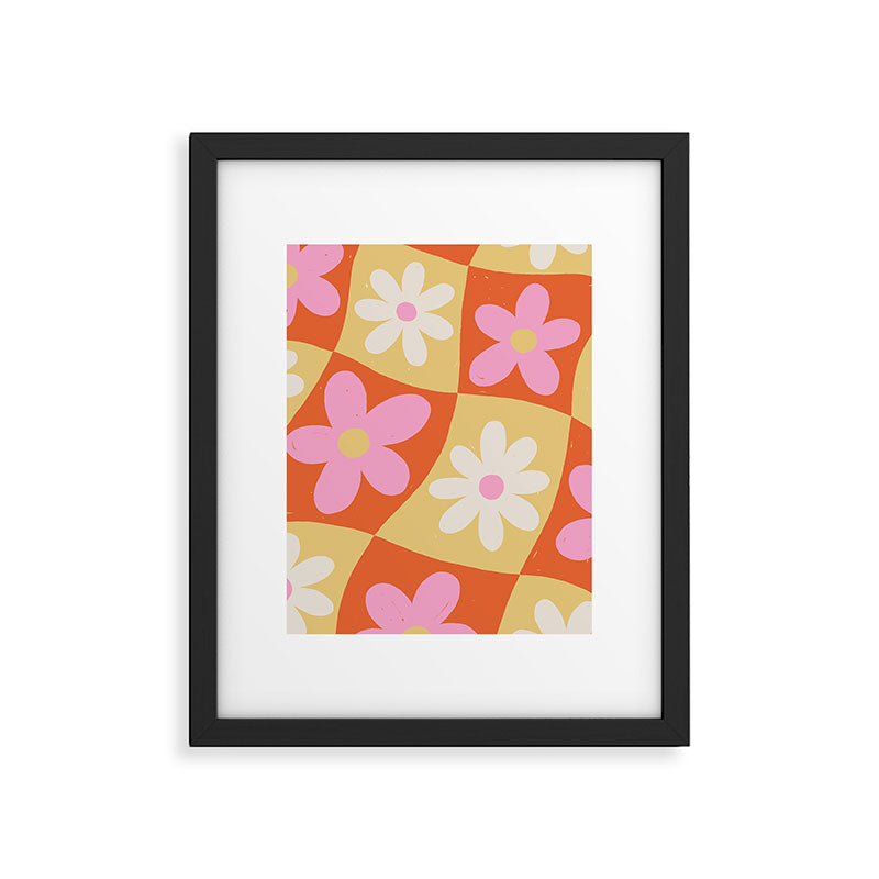 Floral thirteen Framed Art Print Gallery Image 5